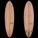 【EPS EPOXY】DECENCY 7'2" 「MID PIN」 WOOD