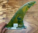 FU FIN   9.5" "ALPHA FLEX" GREEN-MARBLE1
