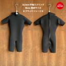【 SALE品 STD 】3x2mm バックジップ 半袖スプリング ブラック メンズ既成サイズ