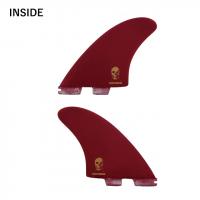 【FCSⅡTWIN】 FCSⅡCHRISTENSON TWIN FIN SET / BloodRed