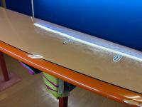 【中古 EPSタフライト】Hawaiian Pro Design  NoaComp 9'2"オレンジ