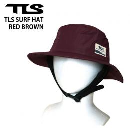 【TLS】SURF HAT/サーフハット/レッドブラウン (夏用)