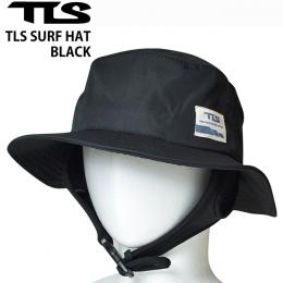 【TLS】SURF HAT/サーフハット/ブラック (夏用)