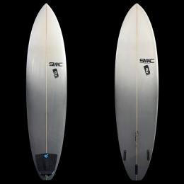 【中古ファンボード PU 】　SMAC 　7'6" クリア～グレー