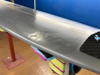 【中古ファンボード PU 】　SMAC 　7'6" クリア～グレー