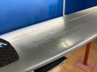 【中古ファンボード PU 】　SMAC 　7'6" クリア～グレー