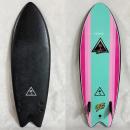 【中古 ソフトボード】 5'6'' RetroFish ツイン　ブラック ※送料は別途