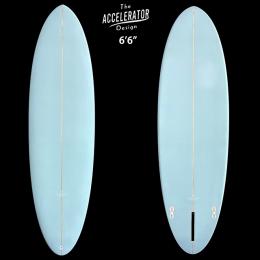 【PU】THE ACCELERATER D 6'6" 「MID」 パウダーブルー※送料は別途