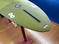 【EPS EPOXY】DECENCY 6'10" 「MID PIN」 LB-Green ※送料別途