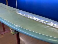 【中古 PU  】DECENCY  SURFBOARDS 9' 1"ライトブルー