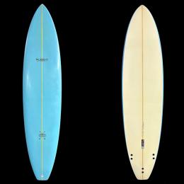 【新古 ファンボード PU 】　RUSS-K 　7'4" ライトブルー※送料は別途負担