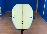 【新古 ファンボード PU 】　RUSS-K 　7'4" ライトブルー※送料は別途負担