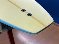 【新古 ファンボード PU 】　RUSS-K 　7'4" ライトブルー※送料は別途負担