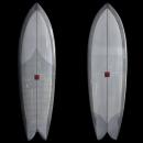 LOG JAM HANDCRAFTED CUSTOM　6'3" RETRO FISH