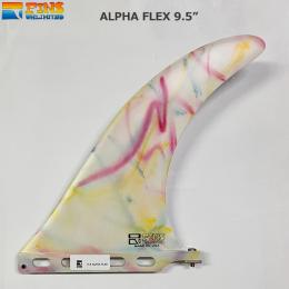 FU FIN   9.5" "ALPHA FLEX" WHITE-MARBLE1