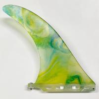 FU FIN   9.0" "ALPHA FLEX" GREEN-MARBLE1