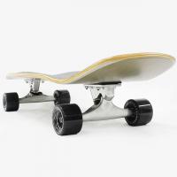 WOODYPRESS スケートボード　カービングシリーズ　30"Carving / ライトグレー