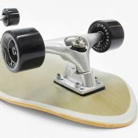 WOODYPRESS スケートボード　カービングシリーズ　30"Carving / ライトグレー