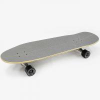 WOODYPRESS スケートボード　カービングシリーズ　33"Carving / ライトグレー