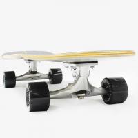 WOODYPRESS スケートボード　カービングシリーズ　33"Carving / ライトグレー