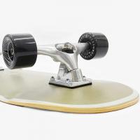 WOODYPRESS スケートボード　カービングシリーズ　33"Carving / ライトグレー