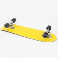 WOODYPRESS スケートボード　カービングシリーズ　34"Carving / イエロー