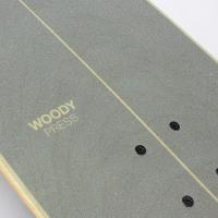WOODYPRESS スケートボード　カービングシリーズ　39"Carving / グリーン