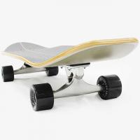 WOODYPRESS スケートボード　カービングシリーズ　32"Carving / ライトグレー