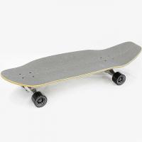 WOODYPRESS スケートボード　カービングシリーズ　32"Carving / ライトグレー