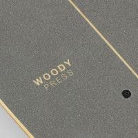WOODYPRESS スケートボード　カービングシリーズ　32"Carving / ライトグレー