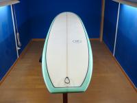 【中古 PU  】TIP SURFBOARDS 9' 10"クリアXミント