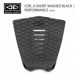 【OCEAN&EARTH】COR_X SHORT デッキパッド/3ピース/WASHED BLACK