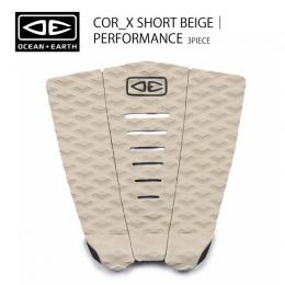 【OCEAN&EARTH】COR_X SHORT デッキパッド/3ピース/BEIGE