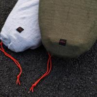 【O&E】 COR_X STRETCH COVER|ニットケース 6'6"ショート / ライトグレー